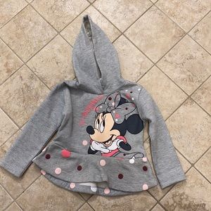 Disney Minnie hoodie size 2T
